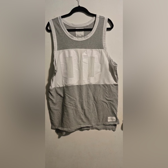 On the Byas Heather Gray Tank Top - Picture 1 of 10